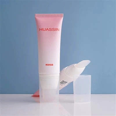 Tiub kontena krim pembersih wajah 100ml dengan aplikator spatula